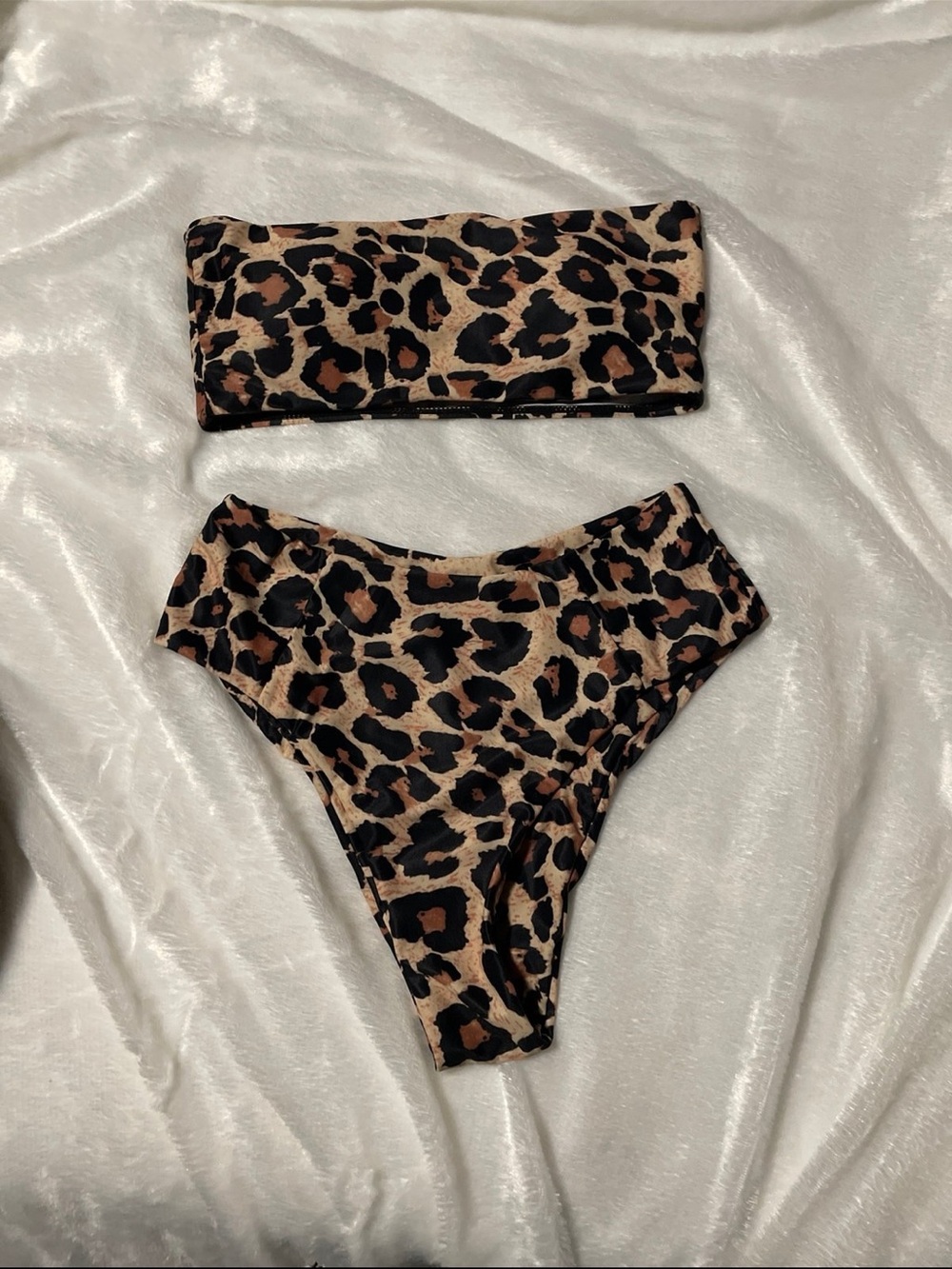 Leopard Print Bikini Set